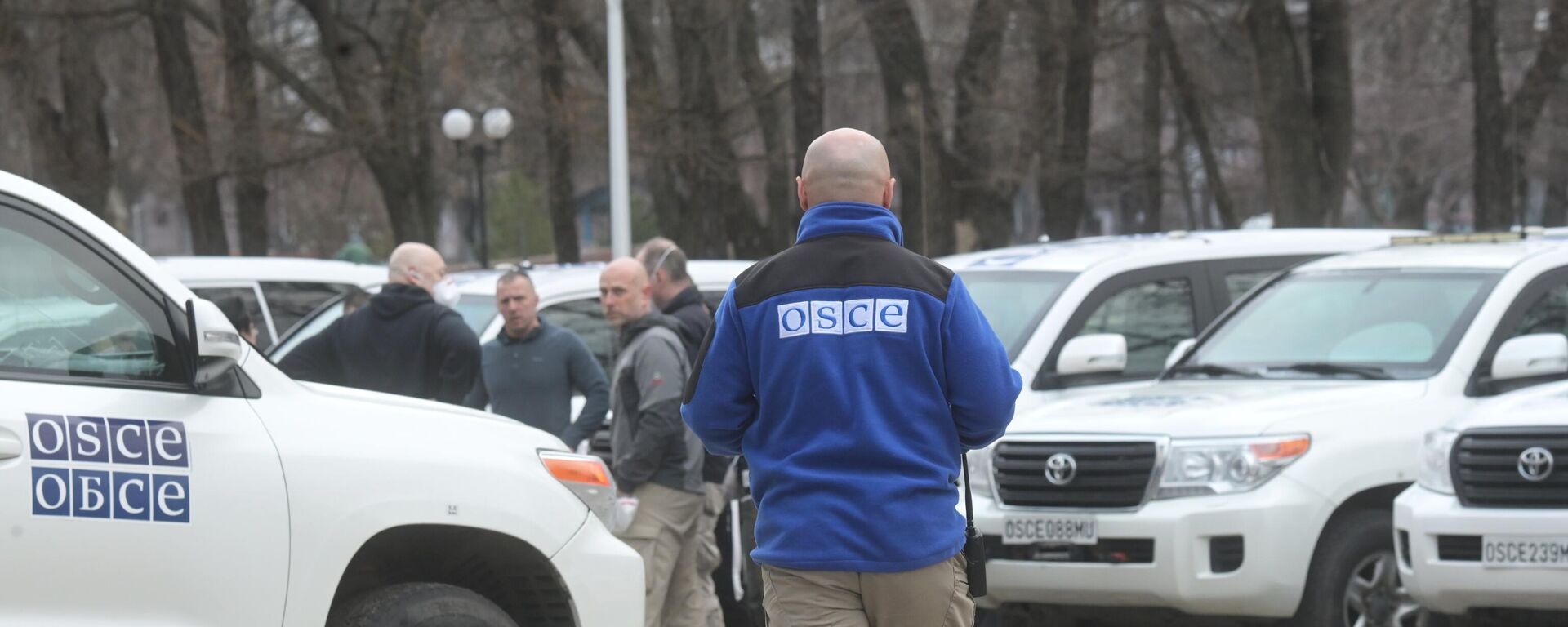 Representatives of the OSCE monitoring mission in Donetsk - Sputnik International, 1920, 01.06.2026
