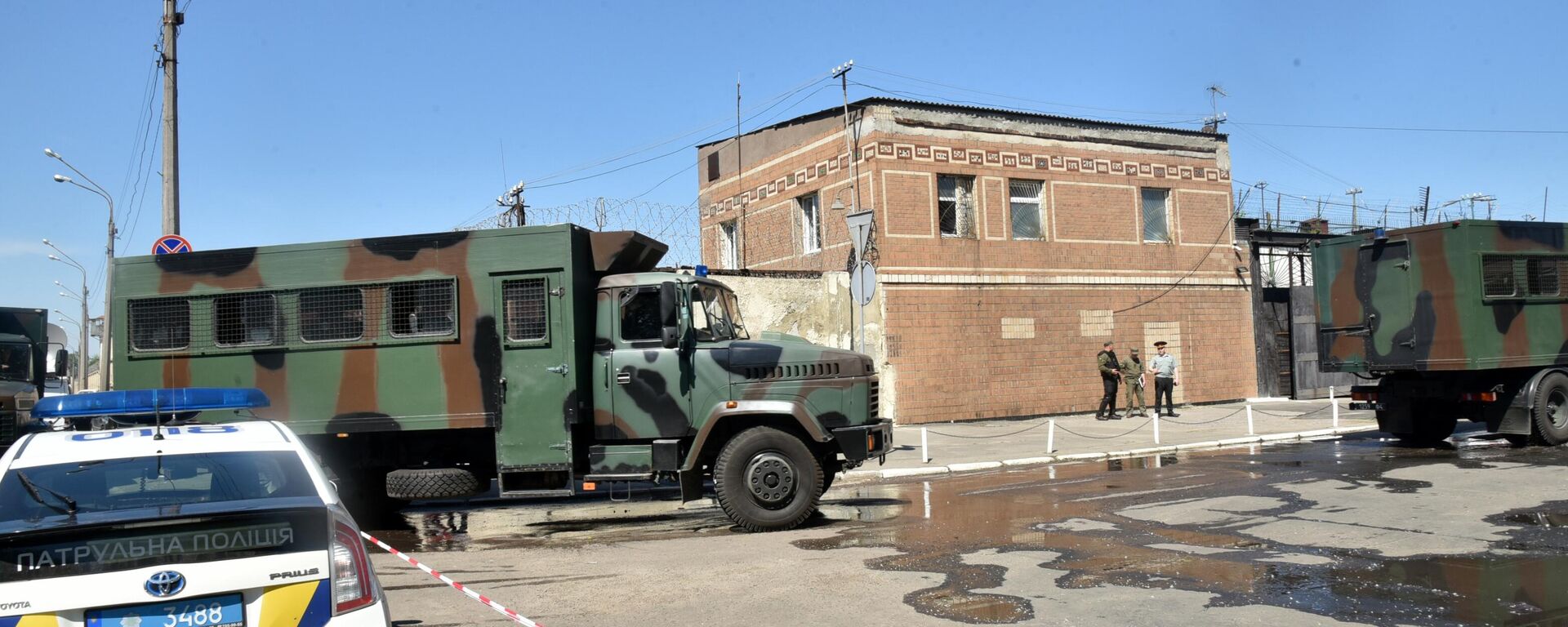 Territory of the Southern penal colony of general regime No. 51 in Odessa, where there was a mass disobedience of prisoners - Sputnik International, 1920, 28.02.2022