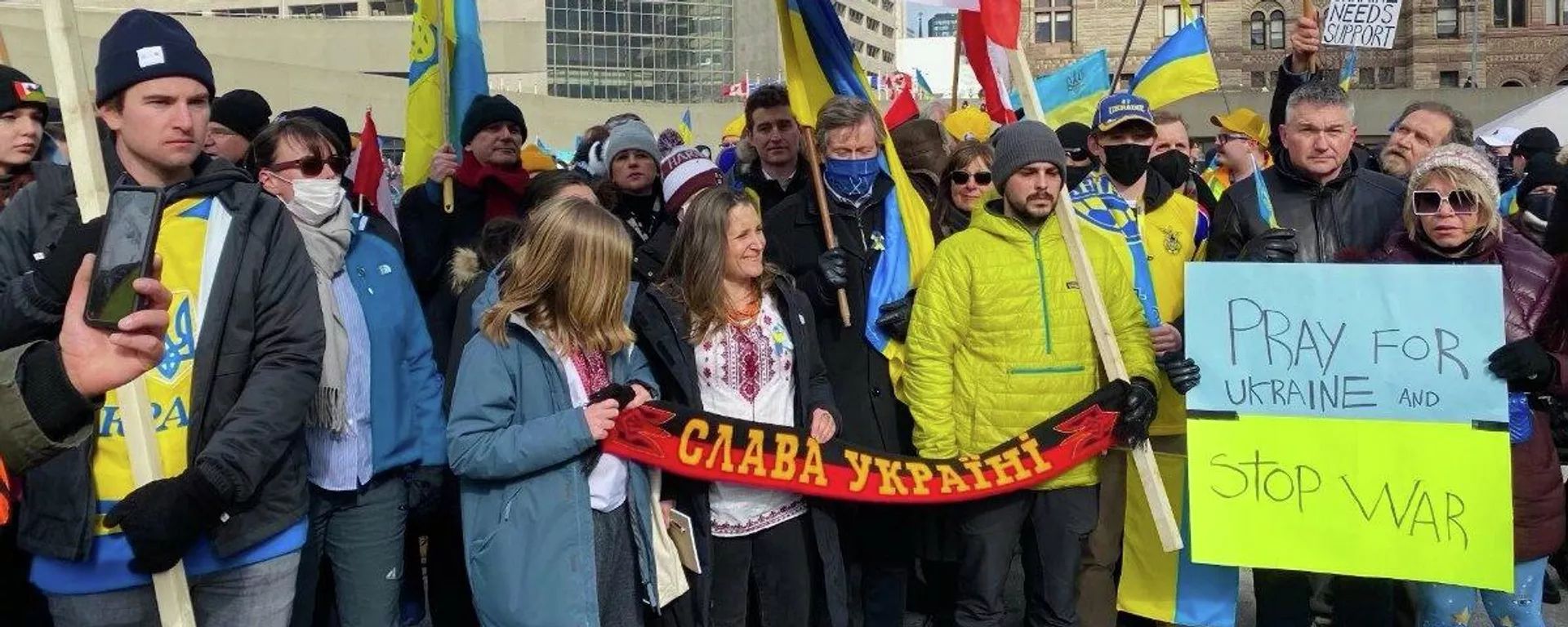 Freeland With Fascist Banner - Sputnik International, 1920, 28.02.2022