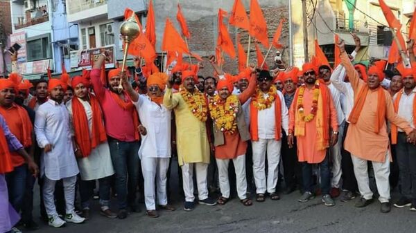 Members of Hindu Sena - Sputnik International