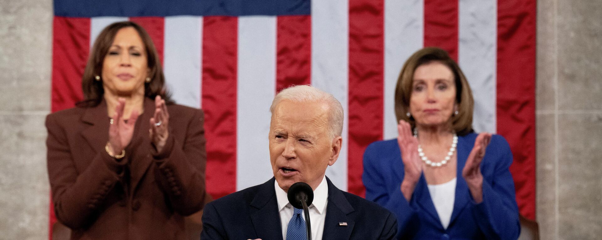 U.S. President Joe Biden delivers the State of the Union address at the U.S. Capitol in Washington, DC, U.S, March 1, 2022 - Sputnik International, 1920, 02.03.2022