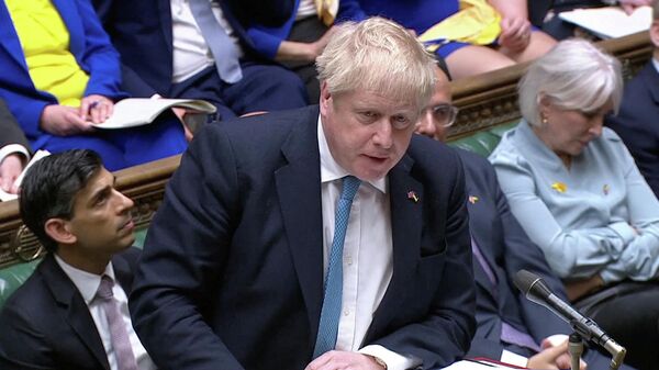 British PM Johnson attends weekly question time debate in London - Sputnik International