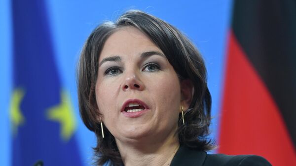 German Foreign Minister Annalena Baerbock  - Sputnik International