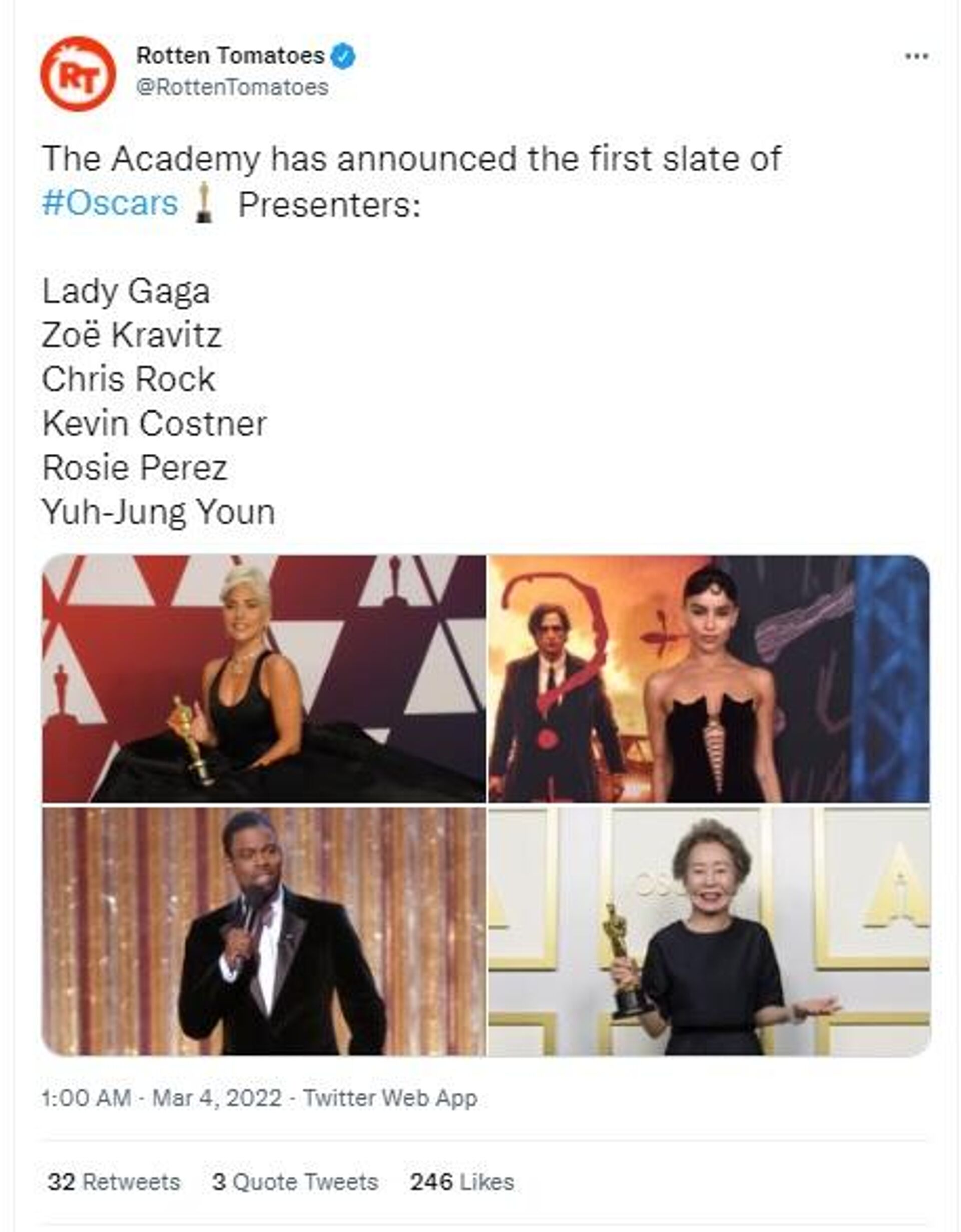 First lineup of six stellar presenters for the 94th Academy Awards. - Sputnik International, 1920, 04.03.2022