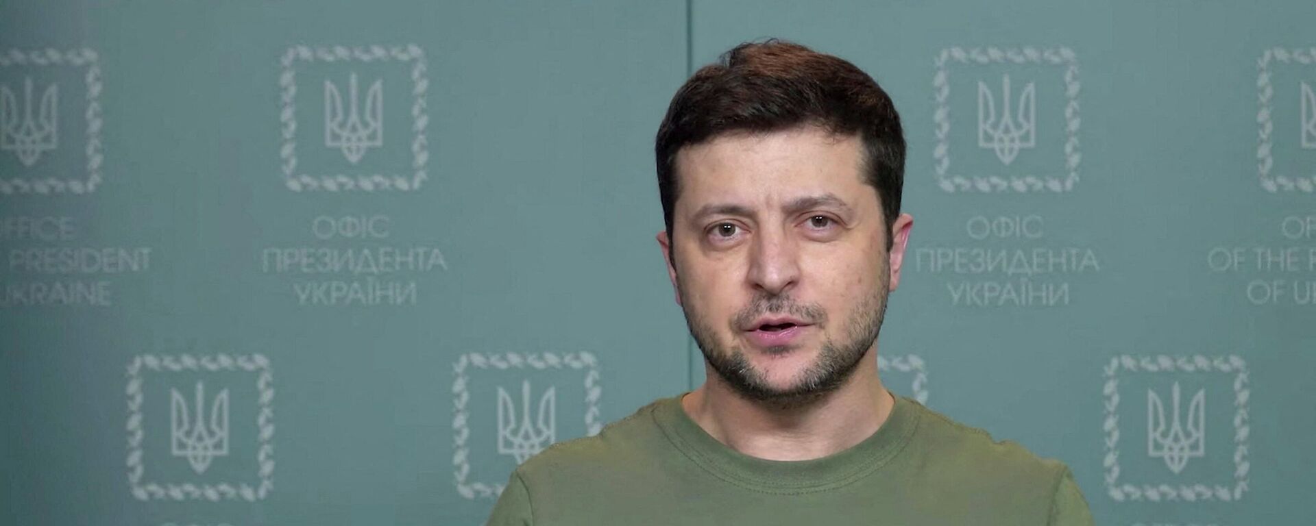 Ukrainian President Volodymyr Zelenskiy makes a statement in Kyiv, in Ukraine, in this still image taken from a handout video released March 3, 2022.  - Sputnik International, 1920, 07.03.2022