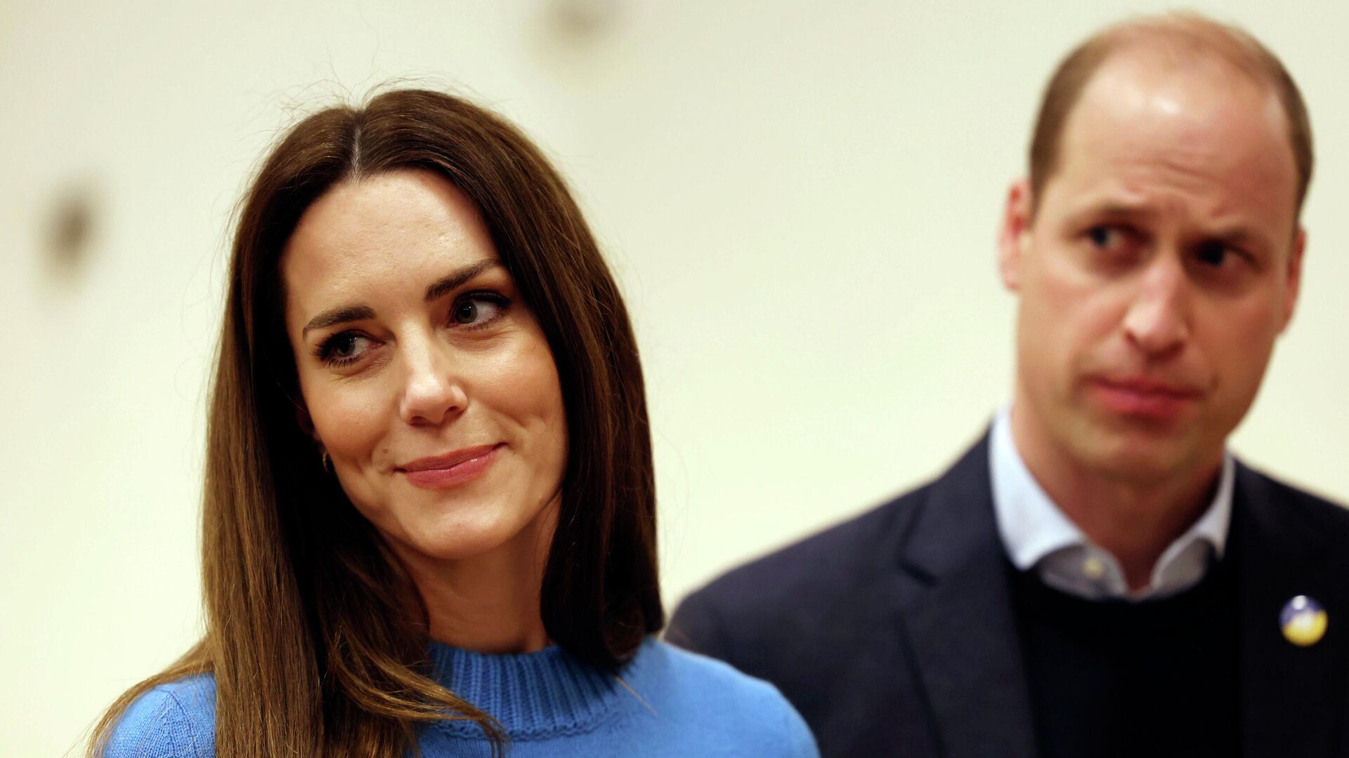 Britain's Prince William and Kate, Duchess of Cambridge visit the Ukrainian Cultural Centre in London, Wednesday, March 9, 2022, where they are meeting with members of the Ukrainian community and volunteers to learn about the efforts being made to support Ukrainians in the UK and across Europe - Sputnik International, 1920, 10.03.2022