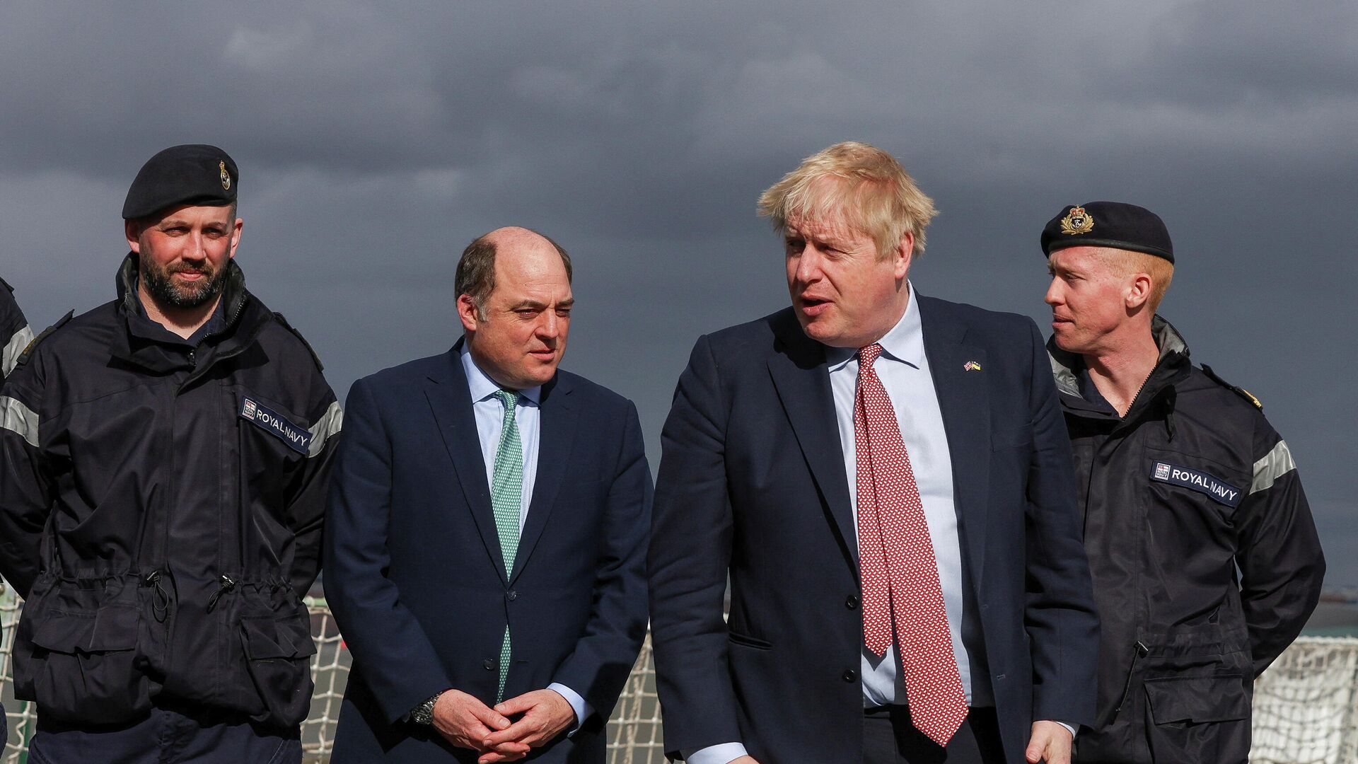 British Prime Minister Boris Johnson visits Cammell Laird shipyard in Merseyside - Sputnik International, 1920, 10.03.2022
