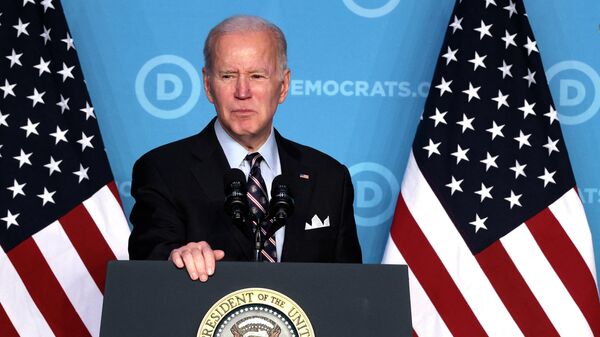 U.S. President Joe Biden gives remarks a the DNC Winter Meeting at the Washington Hilton Hotel on March 10, 2022 in Washington, DC - Sputnik International