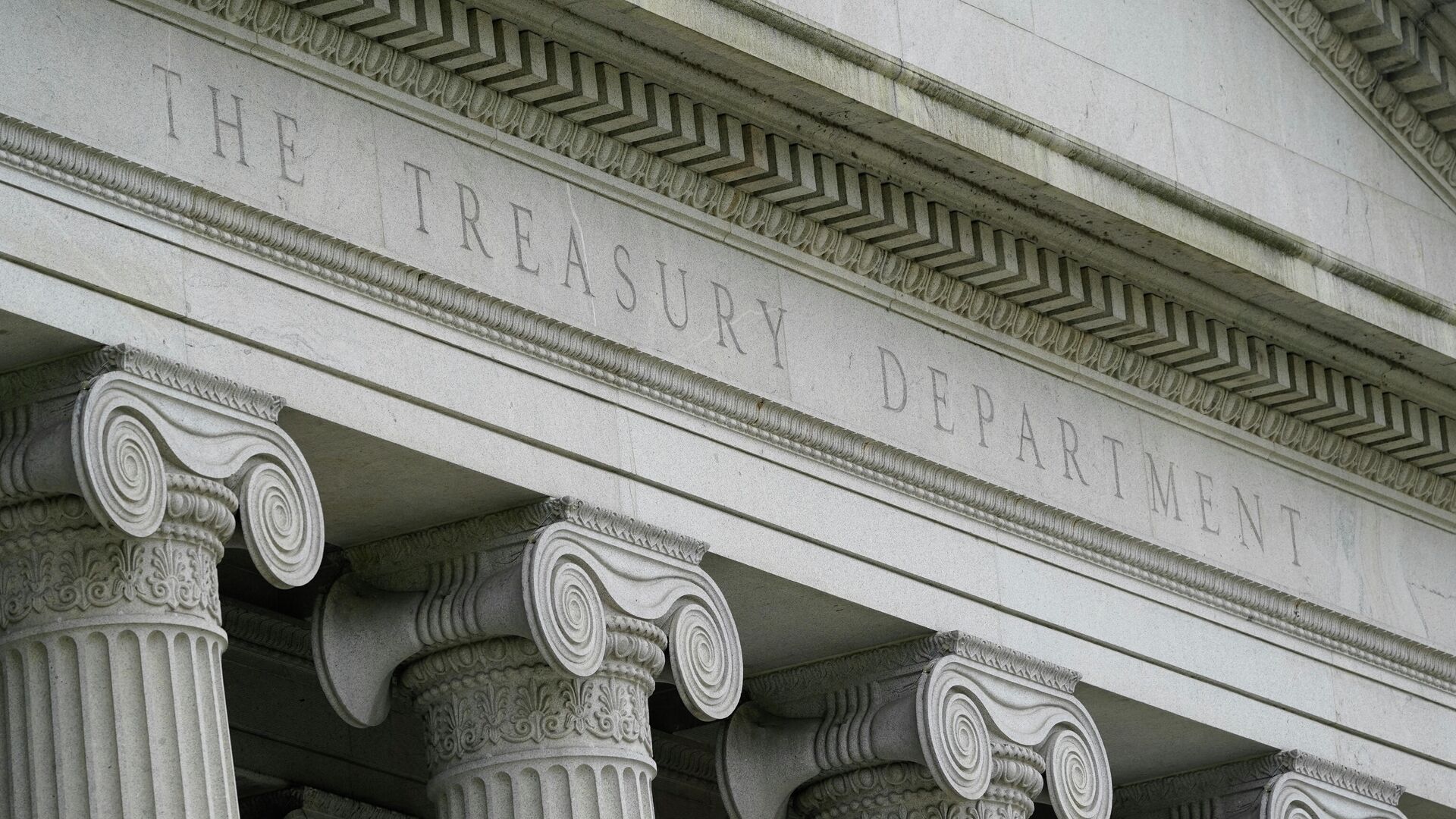The Treasury Building is viewed in Washington, May 4, 2021.  - Sputnik International, 1920, 12.03.2022