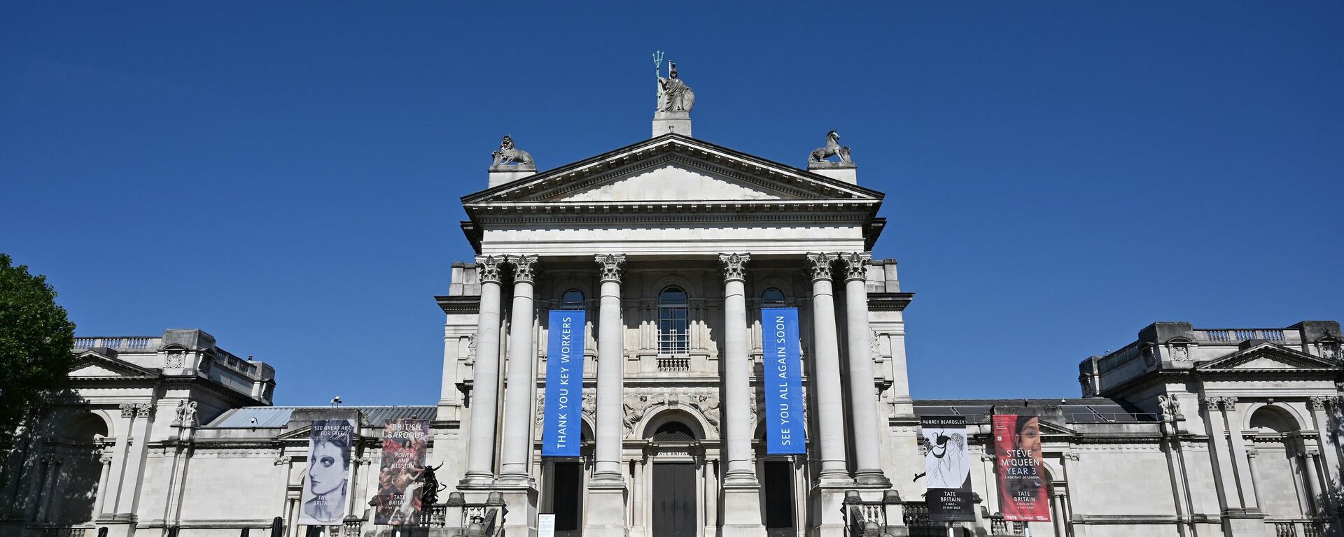 The Tate Britain museum, currently closed to visitors due to the ongoing COVID-19 pandemic, is pictured in central London on June 23, 2020. - Sputnik International, 1920, 14.03.2022