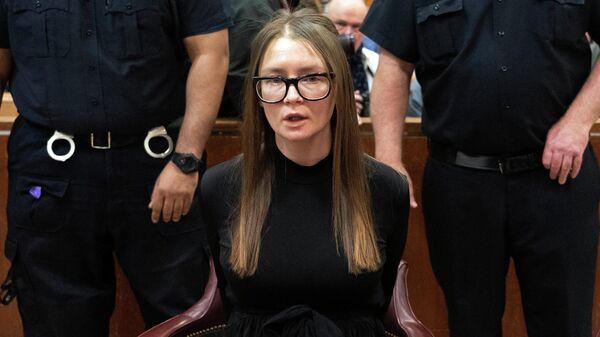 Anna Sorokin arrives for sentencing at New York State Supreme Court, in New York, Thursday, May 9, 2019. - Sputnik International