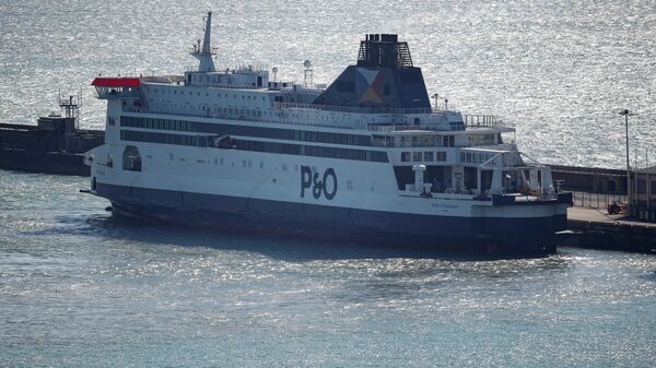 Port of Dover following P&O Ferries announcement - Sputnik International