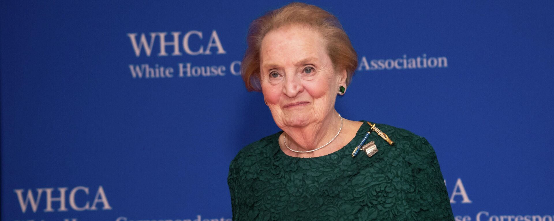 Madeleine Albright attends the 2019 White House Correspondents' Association dinner at the Washington Hilton on Saturday April 27, 2019, in Washington.  - Sputnik International, 1920, 24.03.2022