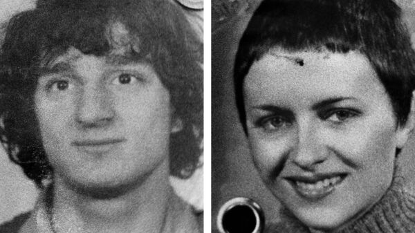 Stock pictures of Jean Michel Kravcichili and Nadine Mauriot, two french tourists found murdered in 1985 in San Casciano Val di Pesa, near Florence.  - Sputnik International