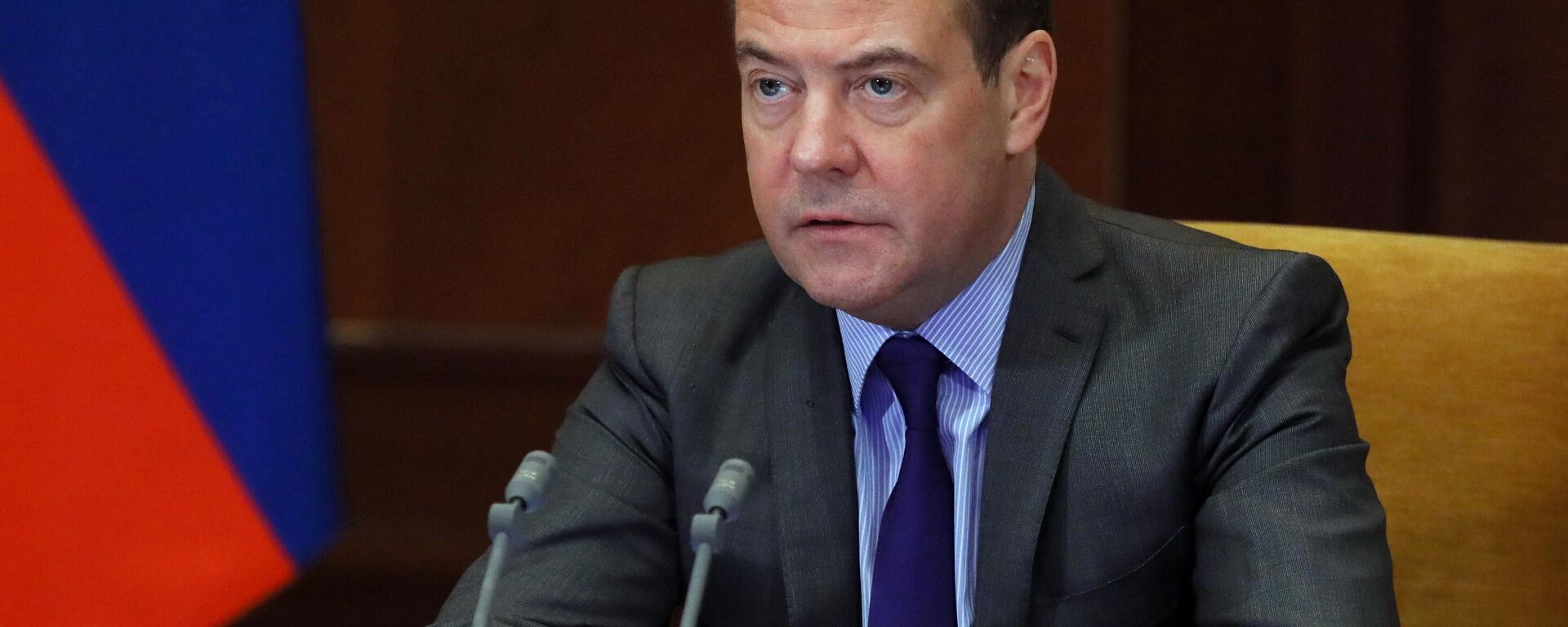 Dmitry Medvedev, former prime minister and president and deputy chairman of the Russian Security Council. February 15, 2022. - Sputnik International, 1920, 23.05.2023