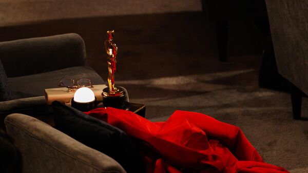 An Oscar award is seen at the 94th Academy Awards in Hollywood, Los Angeles, California, U.S., March 27, 2022 - Sputnik International