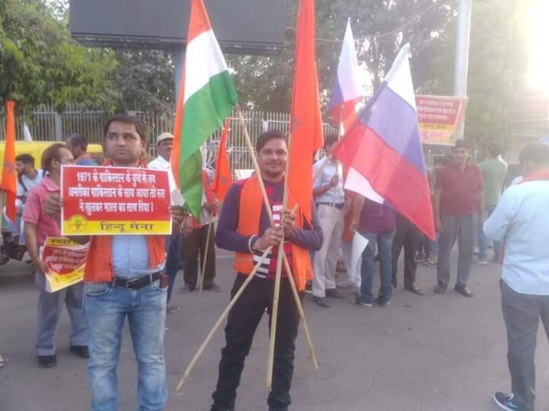 Hindu Sena Protest In India's Madhya Pradesh  - Sputnik International, 1920, 31.03.2022