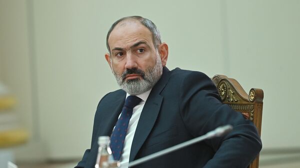 Armenian Prime Minister Nikol Pashinyan at an informal summit of the heads of states of the Commonwealth of Independent States (CIS) in St. Petersburg. - Sputnik International