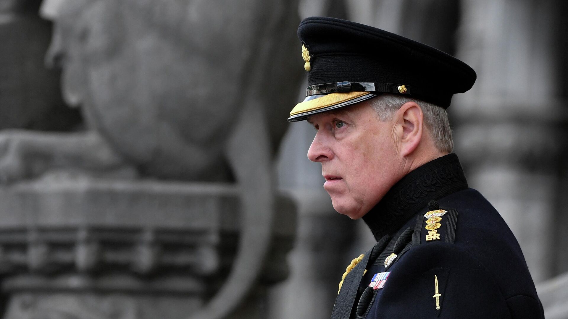 Britain's Prince Andrew, Duke of York, attends a ceremony commemorating the 75th anniversary of the liberation of Bruges on September 7, 2019 in Bruges - Sputnik International, 1920, 04.04.2022