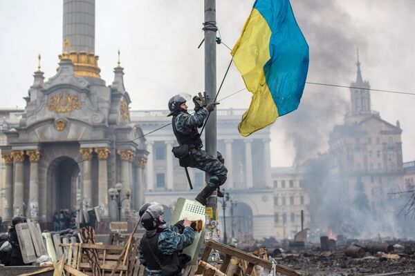 19 January 2014: Maidan leaders declare that the Verkhovna Rada is no longer a legitimate organ of power in connection with its adoption of the “laws of 16 January”. Protesters attempt to break into the parliament, clashes with police begin, 31 people are detained.The ‘Maidan Association’ declares Ukraine’s parliament illegitimate. - Sputnik International