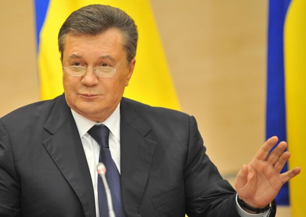 Yanukovych seeks to be heard from Rostov-on-Don.28 February 2014: Yanukovych calls a press conference in Rostov-on-Don, Russia and declares that he does not recognise the laws adopted after 21 February 2014. - Sputnik International