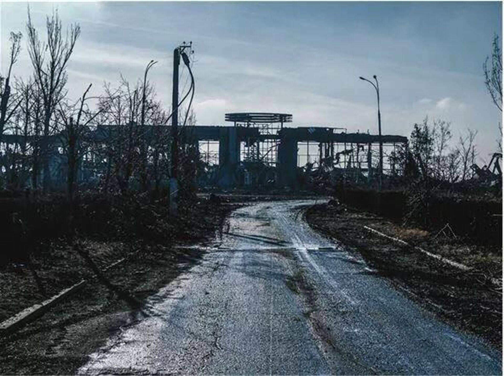 Lugansk Airport, December 2014. Author's photo - Sputnik International, 1920, 10.04.2022