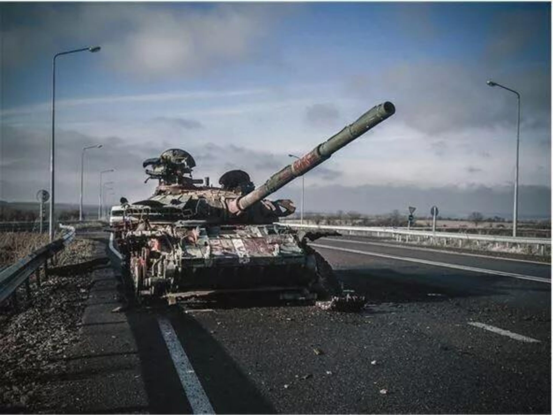 Krasnodon-Lugansk Highway, December 2014. Author's photo - Sputnik International, 1920, 10.04.2022