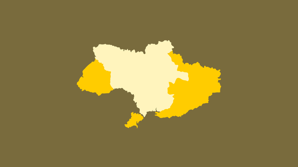 Ukraine divided COVER - Sputnik International