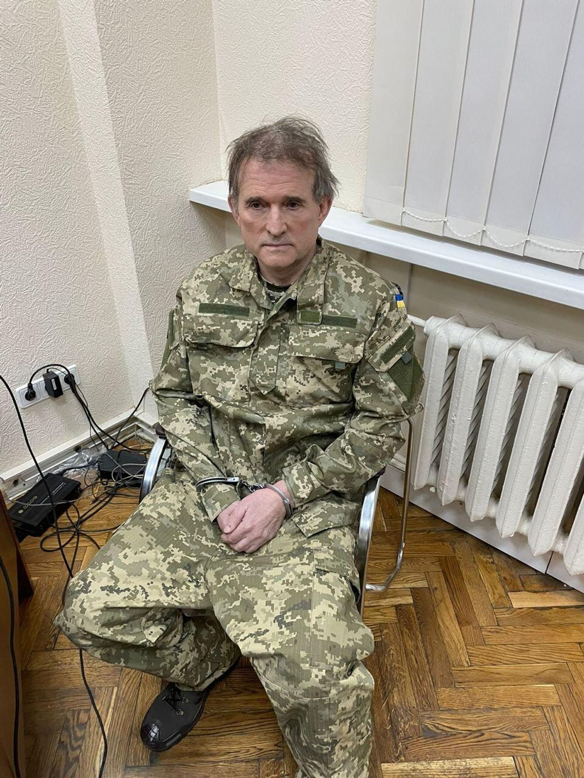 A photo of Ukrainian MP Viktor Medvedchuk, posted on Telegram on April 12, 2022. - Sputnik International, 1920, 12.04.2022