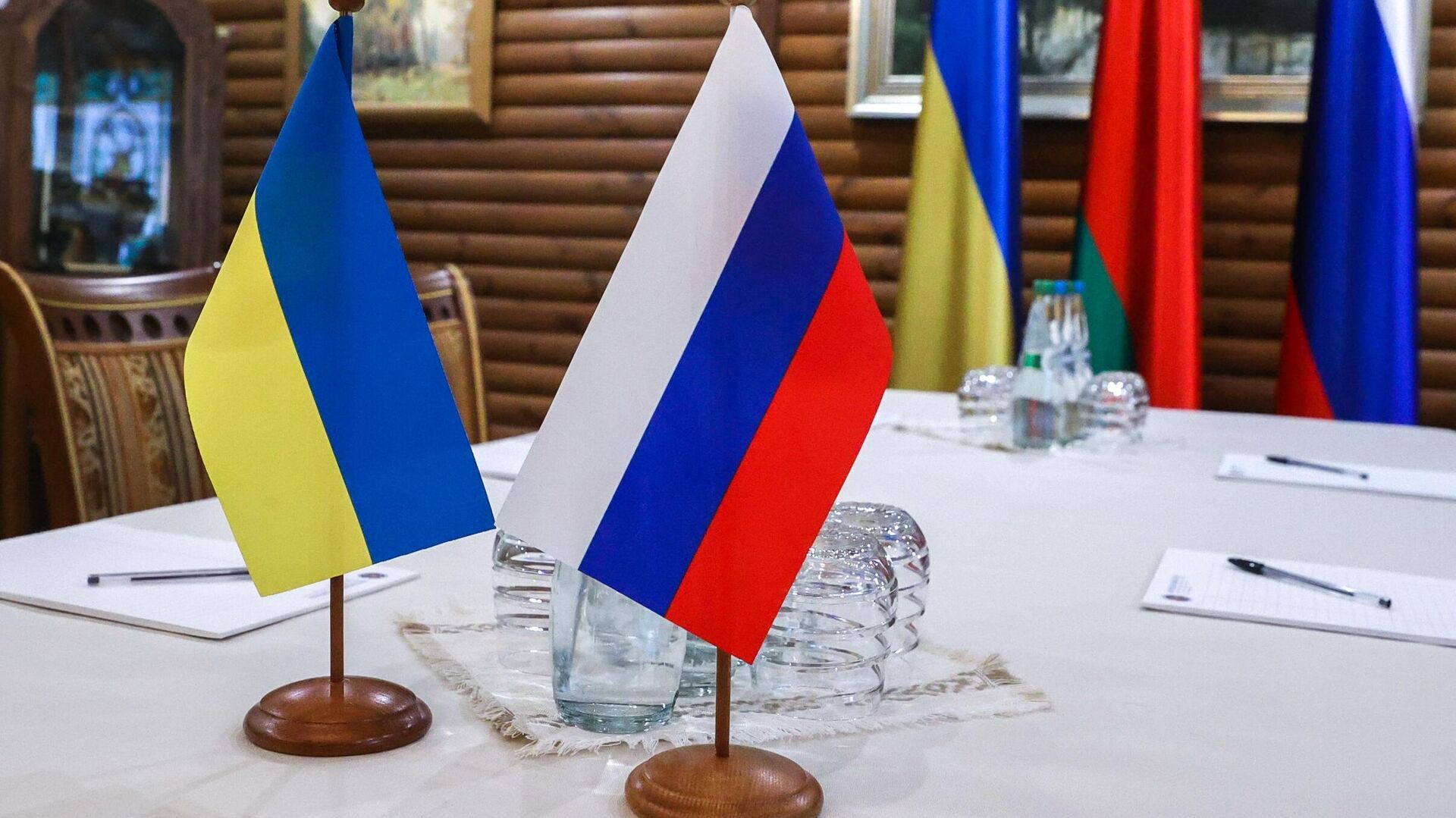 Russia-Ukraine peace negotiations in Belarus - Sputnik International, 1920, 22.04.2022