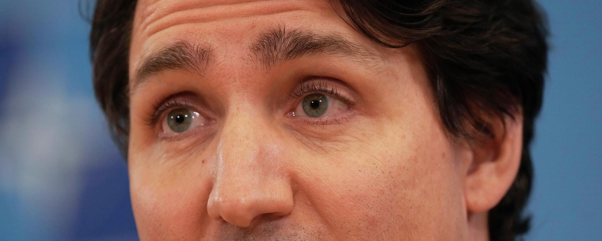 Canadian Prime Minister Justin Trudeau speaks during a media conference, after an extraordinary NATO summit and Group of Seven meeting, at NATO headquarters in Brussels, Thursday, March 24, 2022. - Sputnik International, 1920, 06.06.2022