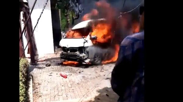 The blast occurred near Confucius Institute inside Karachi University - Sputnik International