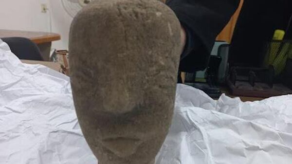 The Canaanite sculpture dating back to 2500 BC found in the Gaza Strip - Sputnik International