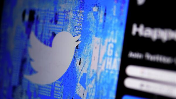The Twitter splash page is seen on a digital device, Monday, April 25, 2022, in San Diego. - Sputnik International