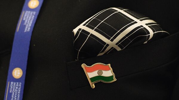 The pin of a participant in the EAEU - India: A Strategic Partnership  - Sputnik International