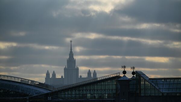 The building of Moscow State University in Moscow. - Sputnik International