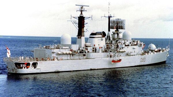 HMS Sheffield - Sputnik International