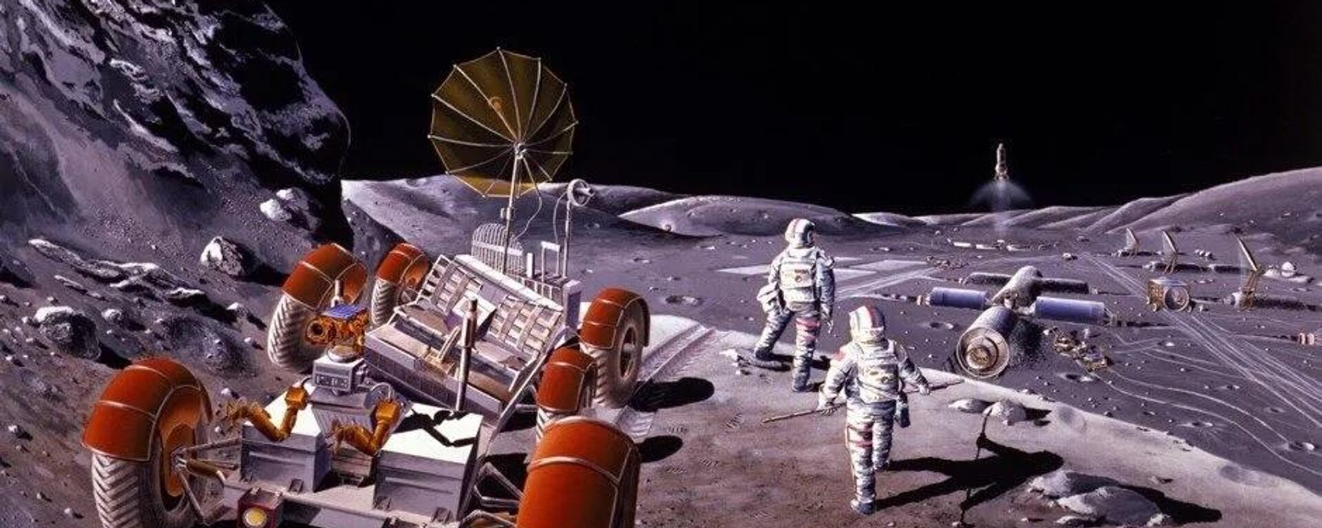 NASA lunar outpost concept - Sputnik International, 1920, 06.05.2022