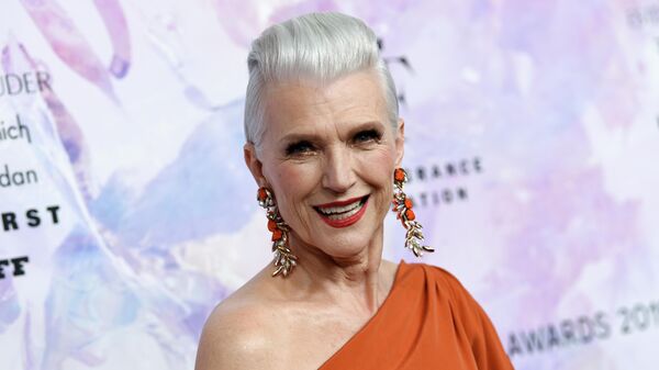 Model Maye Musk attends the Fragrance Foundation Awards at the David H. Koch Theater at Lincoln Center on Wednesday, June 5, 2019, in New York. - Sputnik International