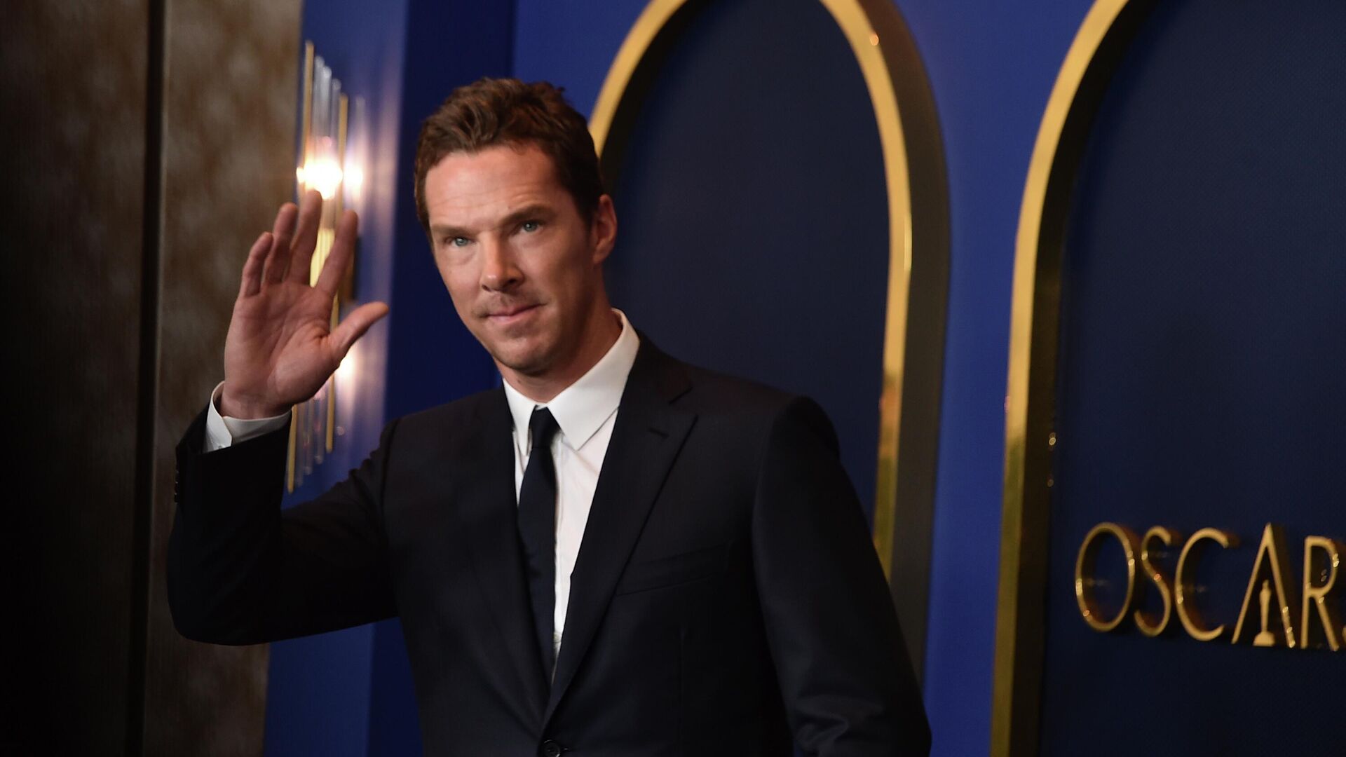 Benedict Cumberbatch arrives at the 94th Academy Awards nominees luncheon on Monday, March 7, 2022, in Los Angeles. - Sputnik International, 1920, 08.05.2022