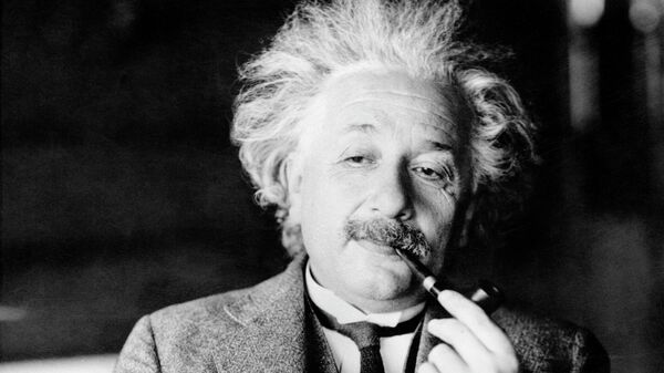 This undated file photo shows famed physicist Albert Einstein. - Sputnik International