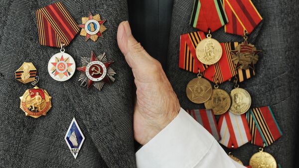 Attack on Great Patriotic War Veterans in Lvov, 2011 - Sputnik International