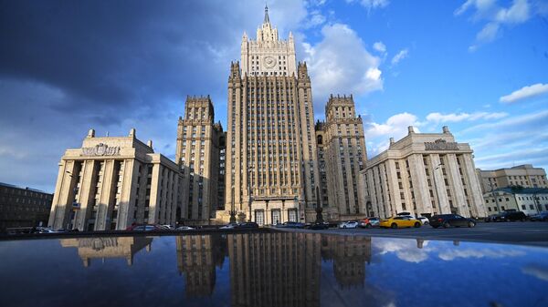 Building of the Ministry of Foreign Affairs of the Russian Federation in Moscow - Sputnik International