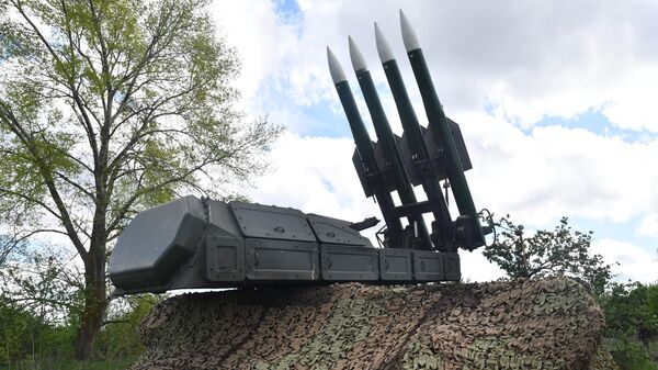 A Russian Buk-M3 air defence system. - Sputnik International