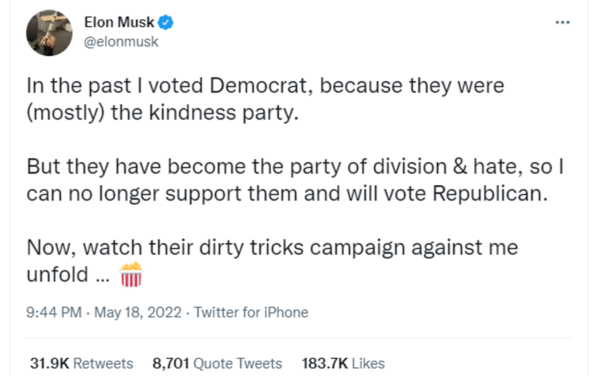 Elon Musk on Twitter - Sputnik International, 1920, 18.05.2022