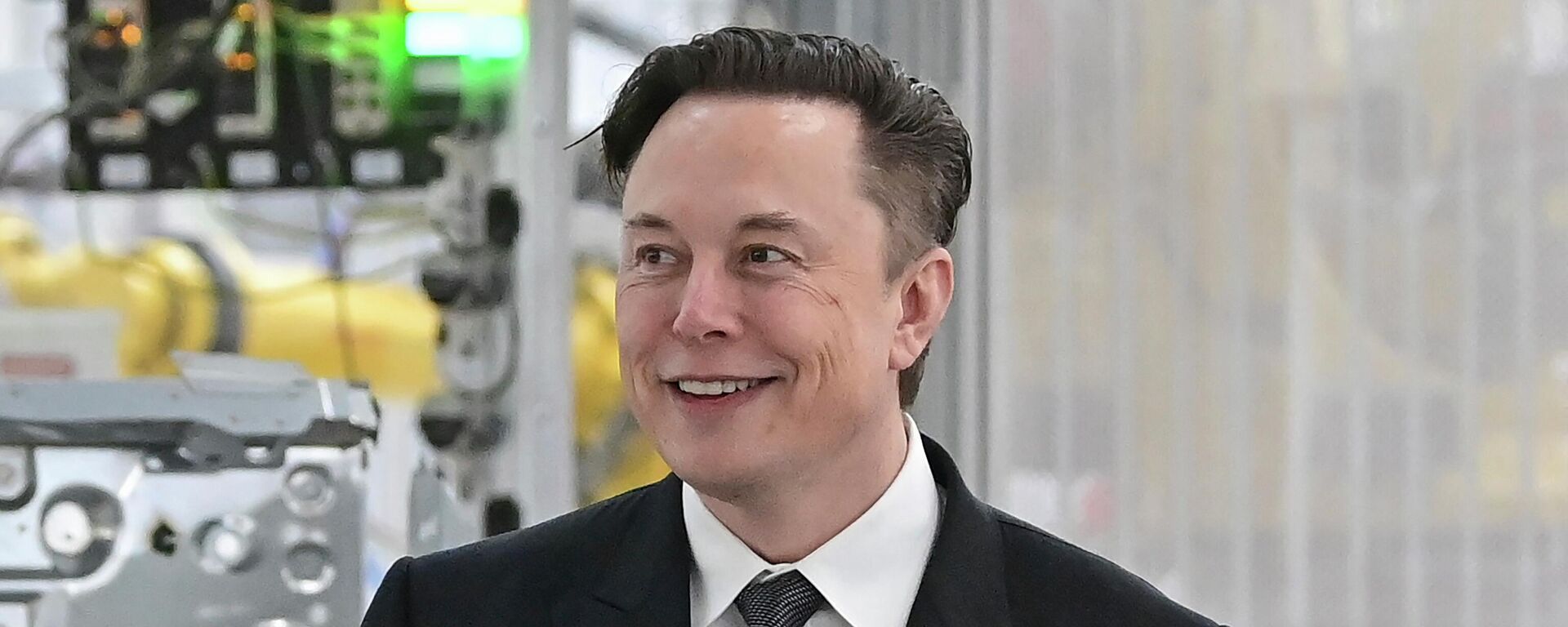  Tesla CEO Elon Musk attends the opening of the Tesla factory Berlin Brandenburg in Gruenheide, Germany on March 22, 2022. - Sputnik International, 1920, 21.12.2022
