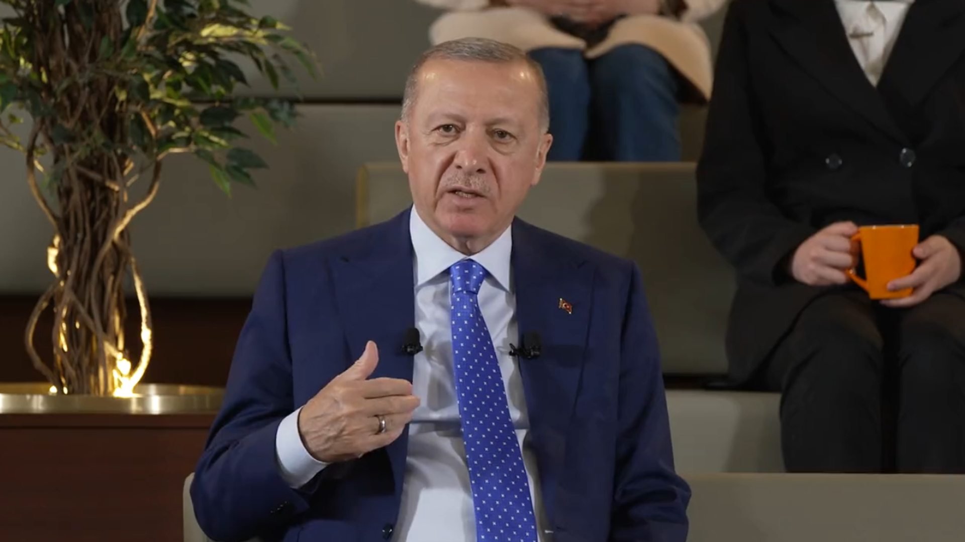 Turkish President Recep Tayyip Erdogan speaks to students in Ankara, 19 May 2022. - Sputnik International, 1920, 17.11.2023