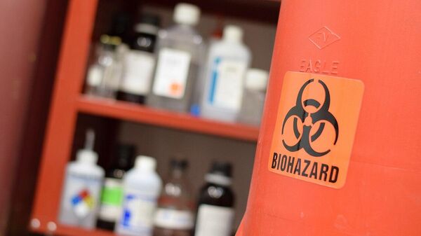  Biohazard chemical cabinet - Sputnik International