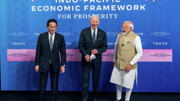 Launching of Indo-Pacific Economic Framework on 24 May in Tokyo - Sputnik International