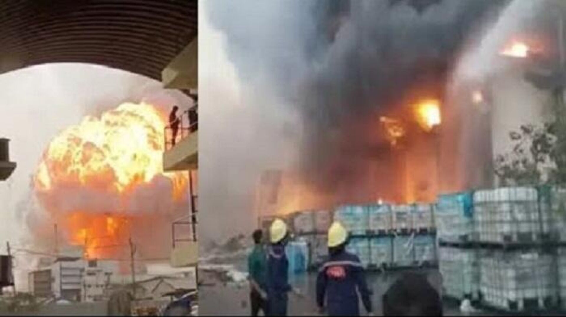  
Gujarat: Major fire breaks out at chemical factory in Vadodara - Sputnik International, 1920, 04.06.2022